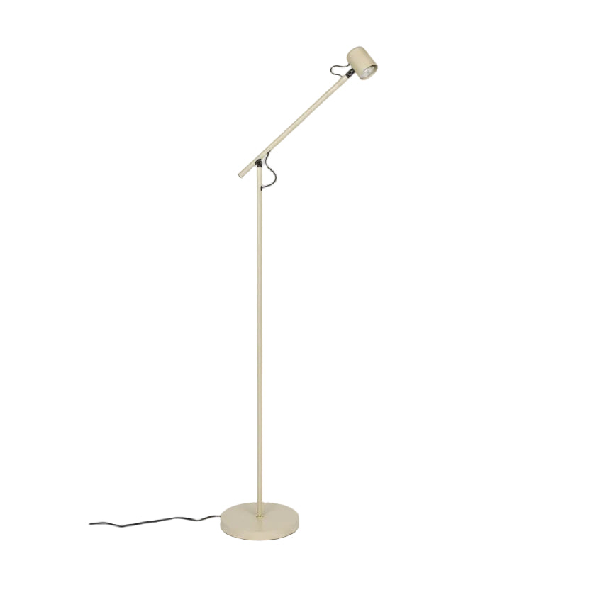 Beige floor lamp
