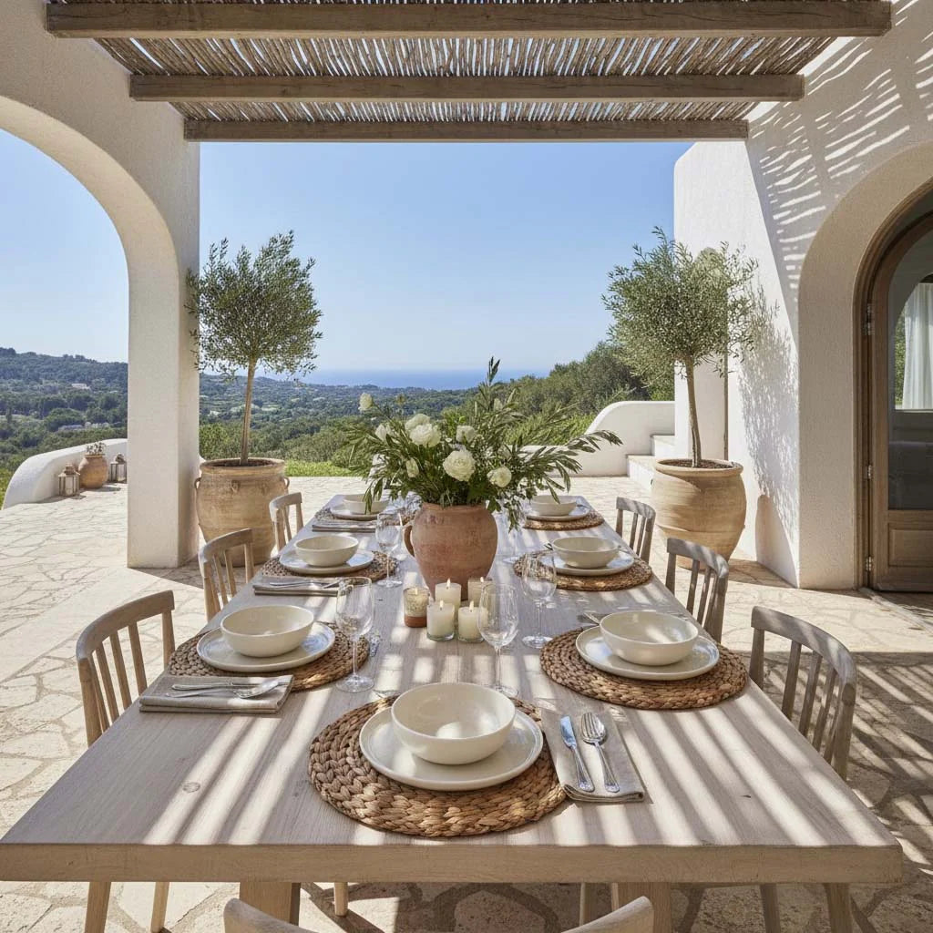 Round Natural Placemat