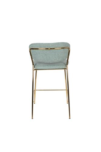 Counter Stool Jolien Gold/Dark Blue