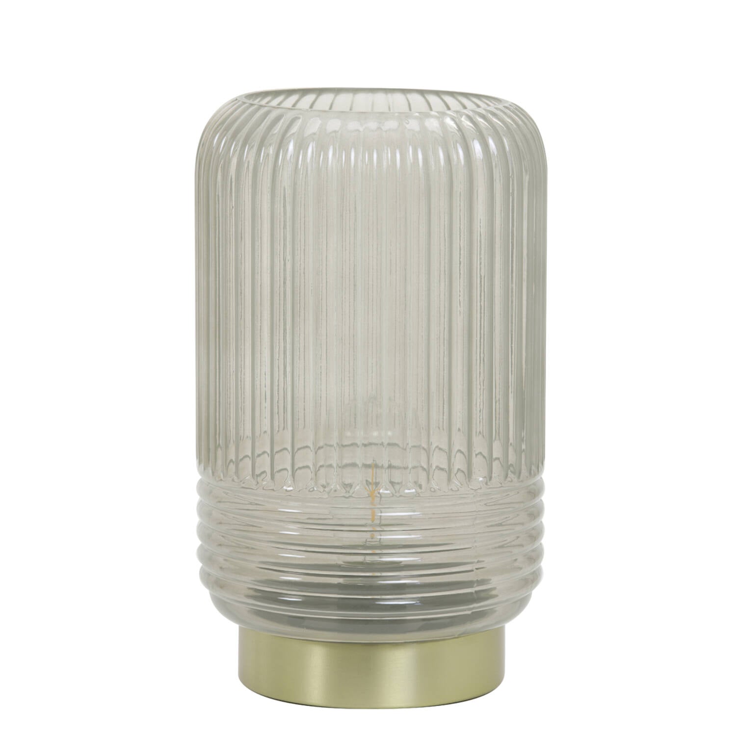 LED Table lamp Lipa glass warm grey