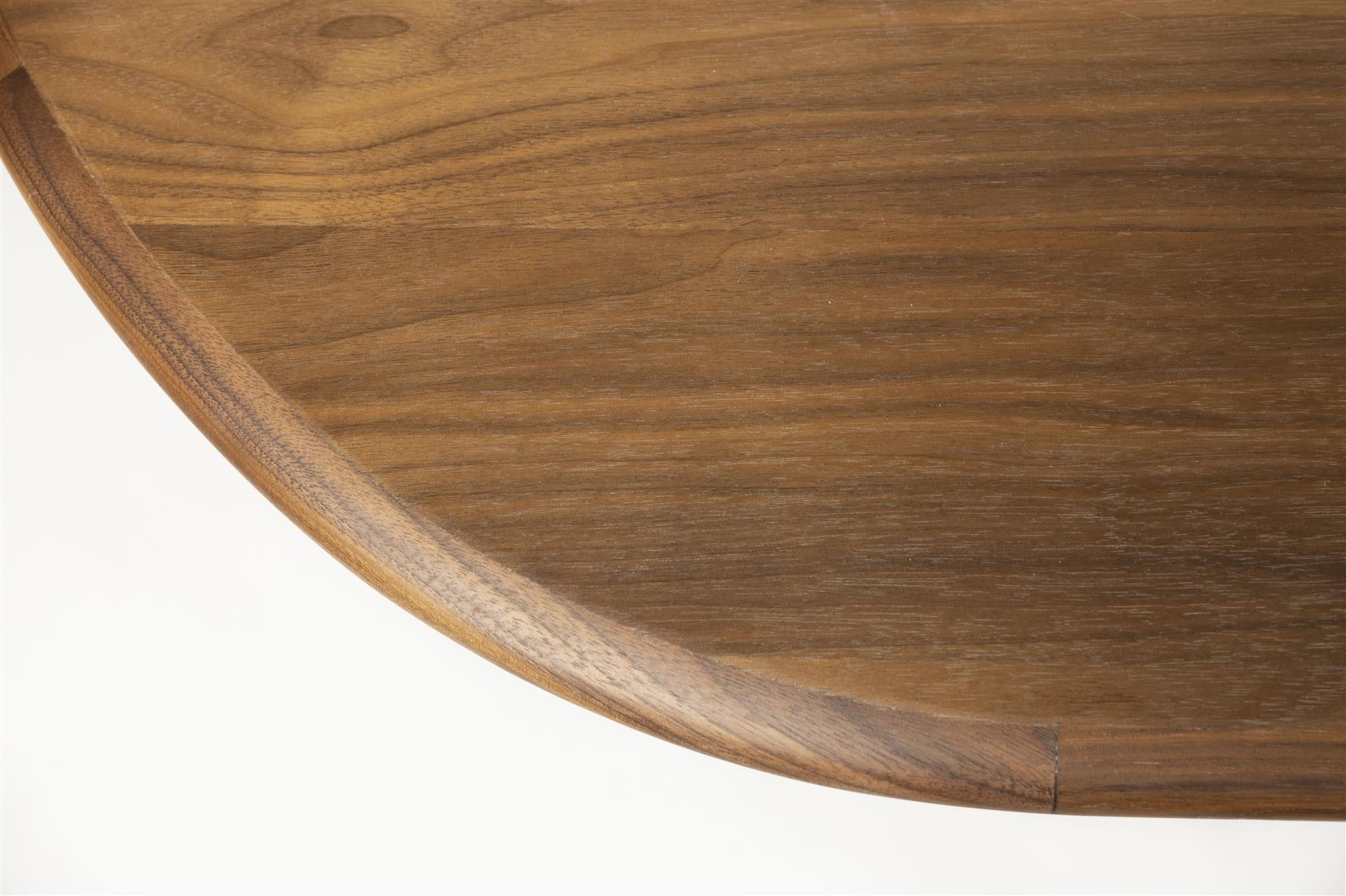 Oval Walnut dining table