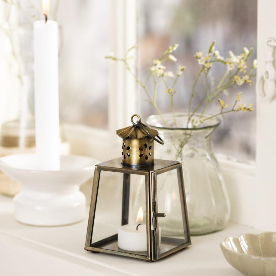 Brass Lantern for small Candle