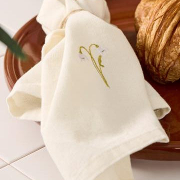 Set of 4 Flora Napkin