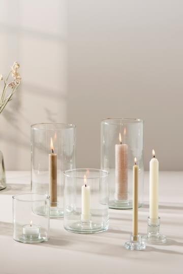 Glass Jar Candle Holder