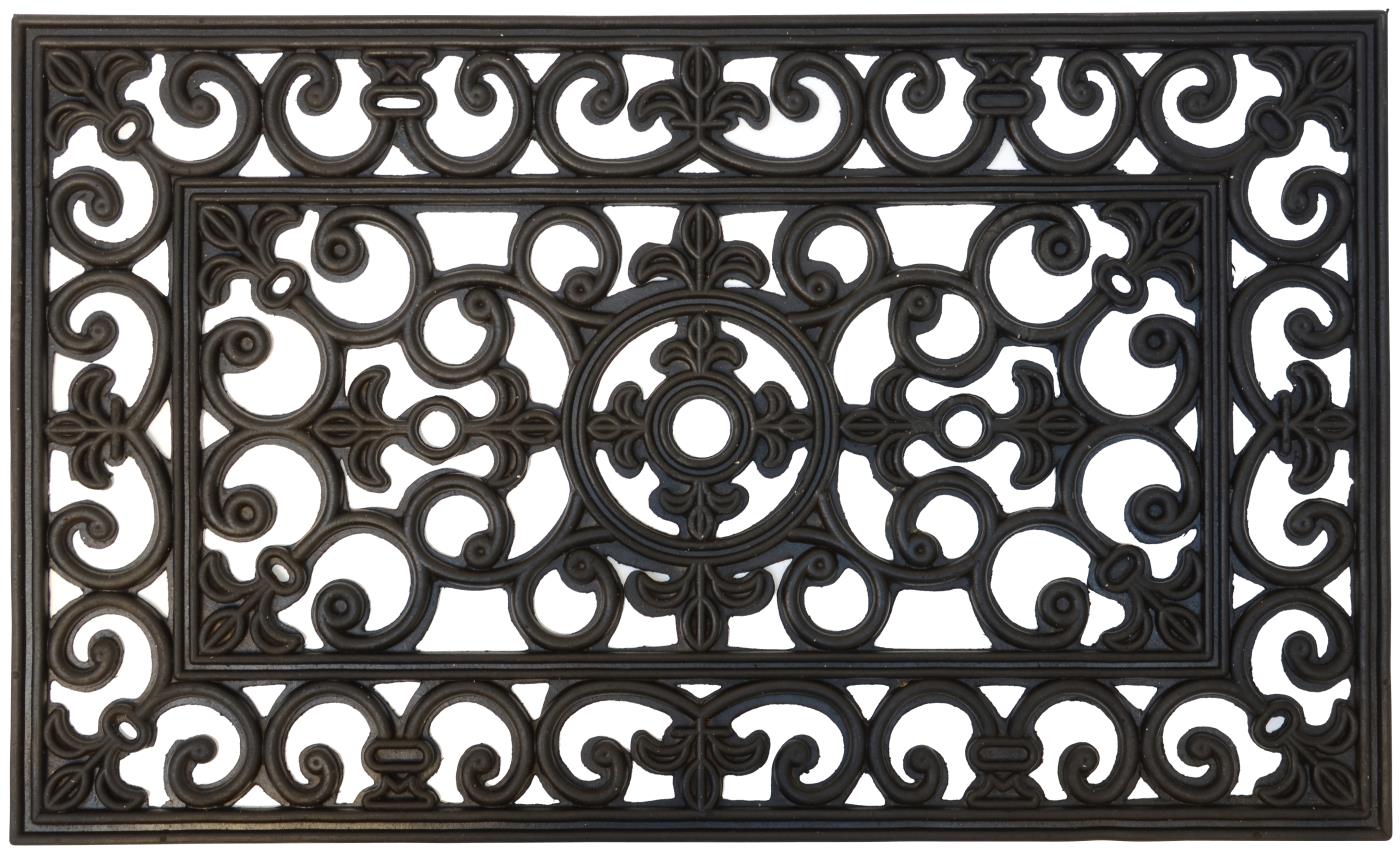 Rubber Filigree Doormat