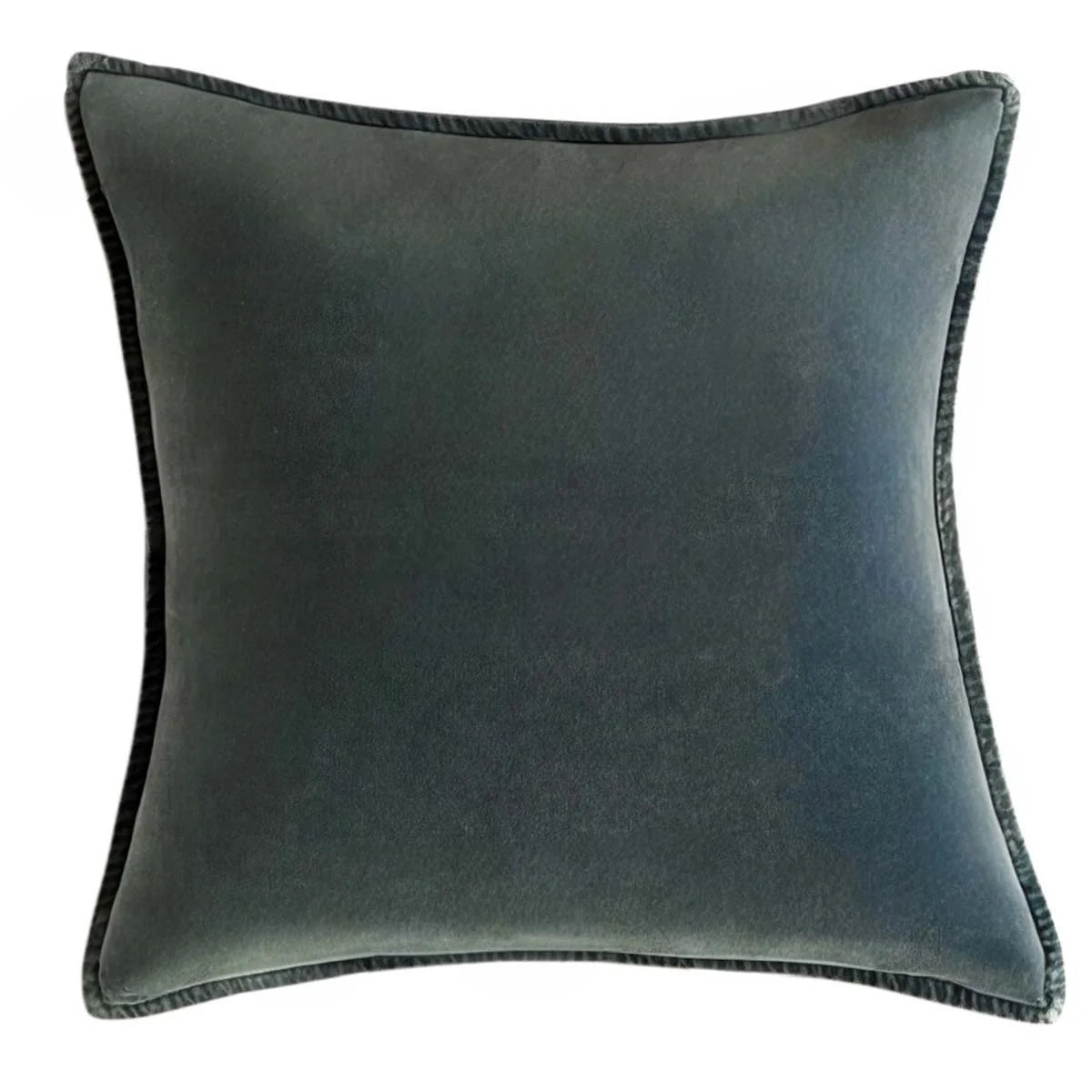Oliver Green velvet cushion