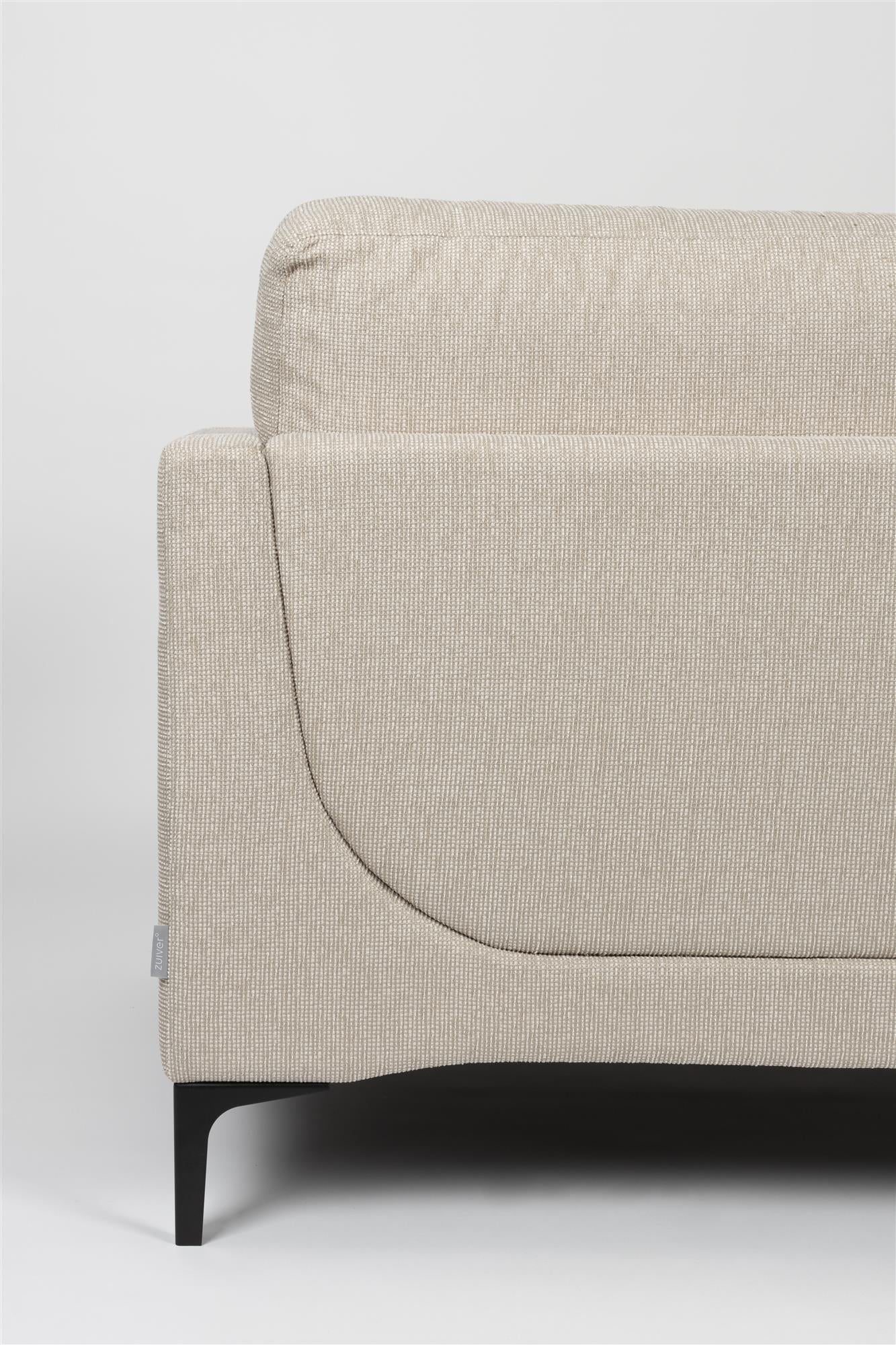 Beige 3 seater sofa