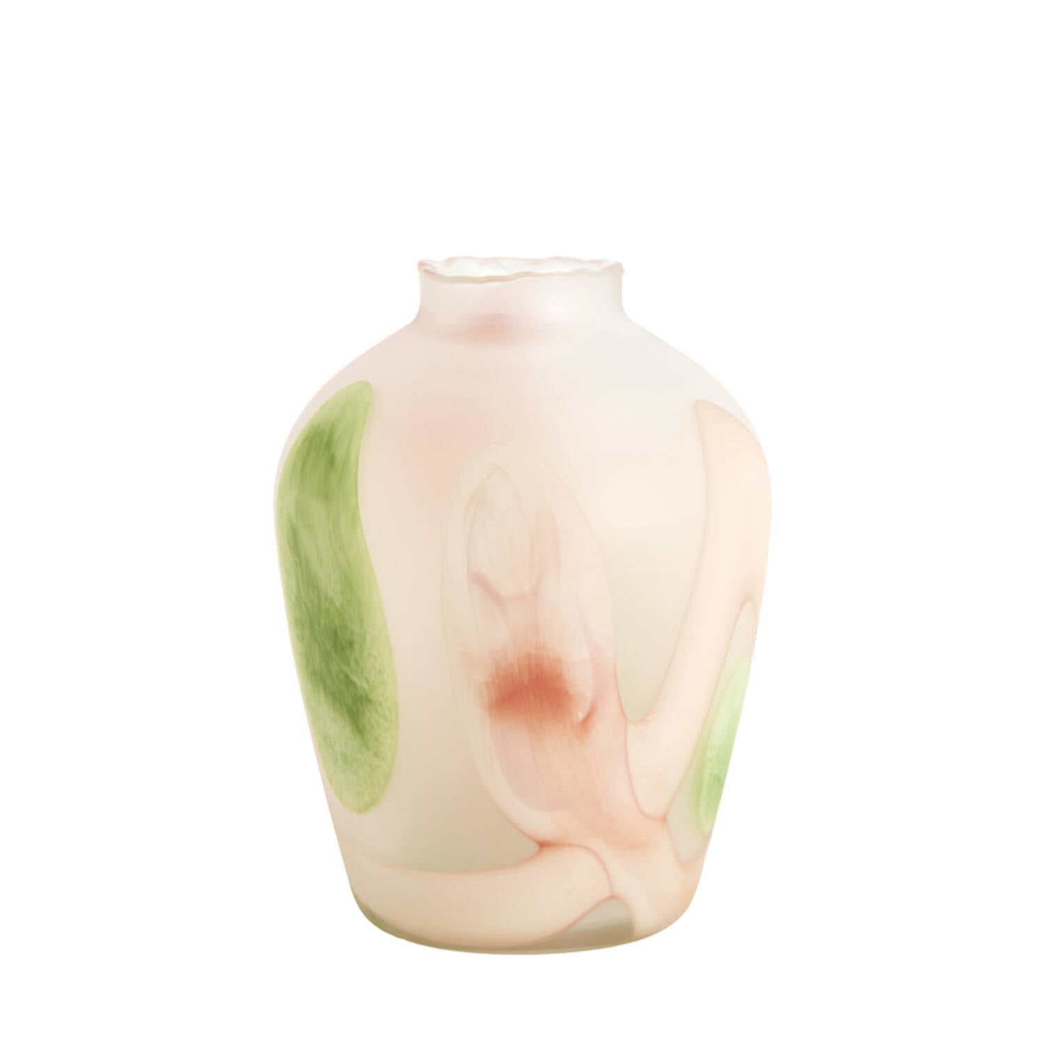 Barcos glass vase