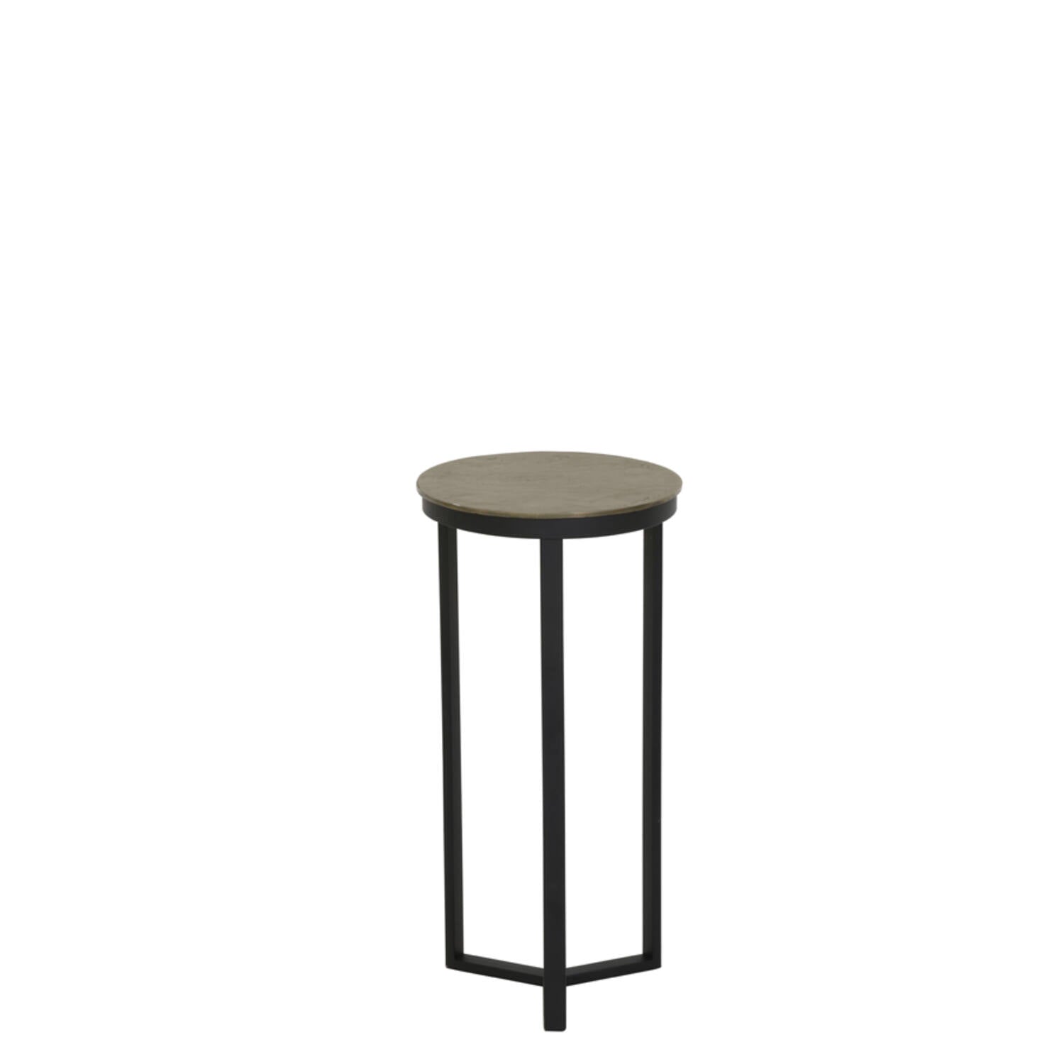 Black and Antique Bronze Pillar