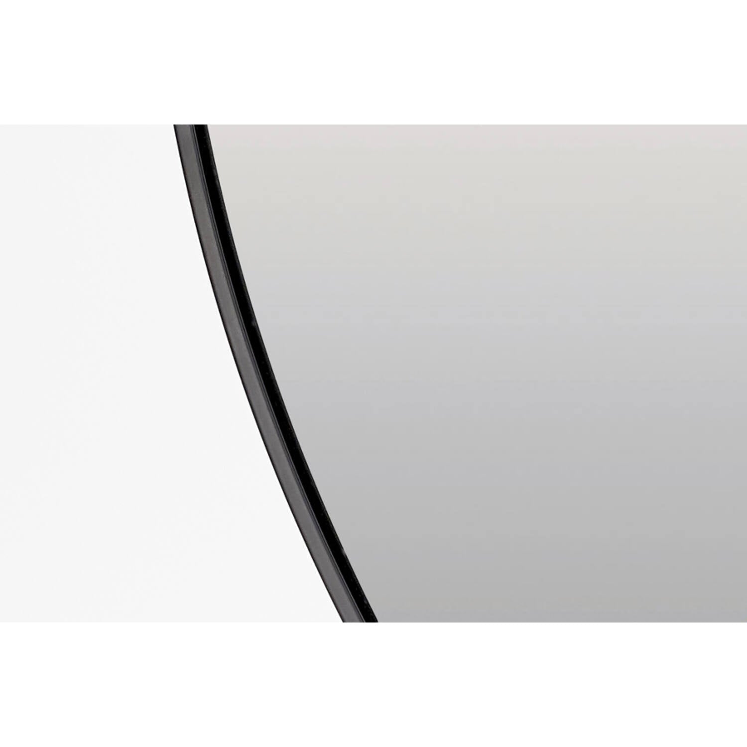 Clear glass and black mirror