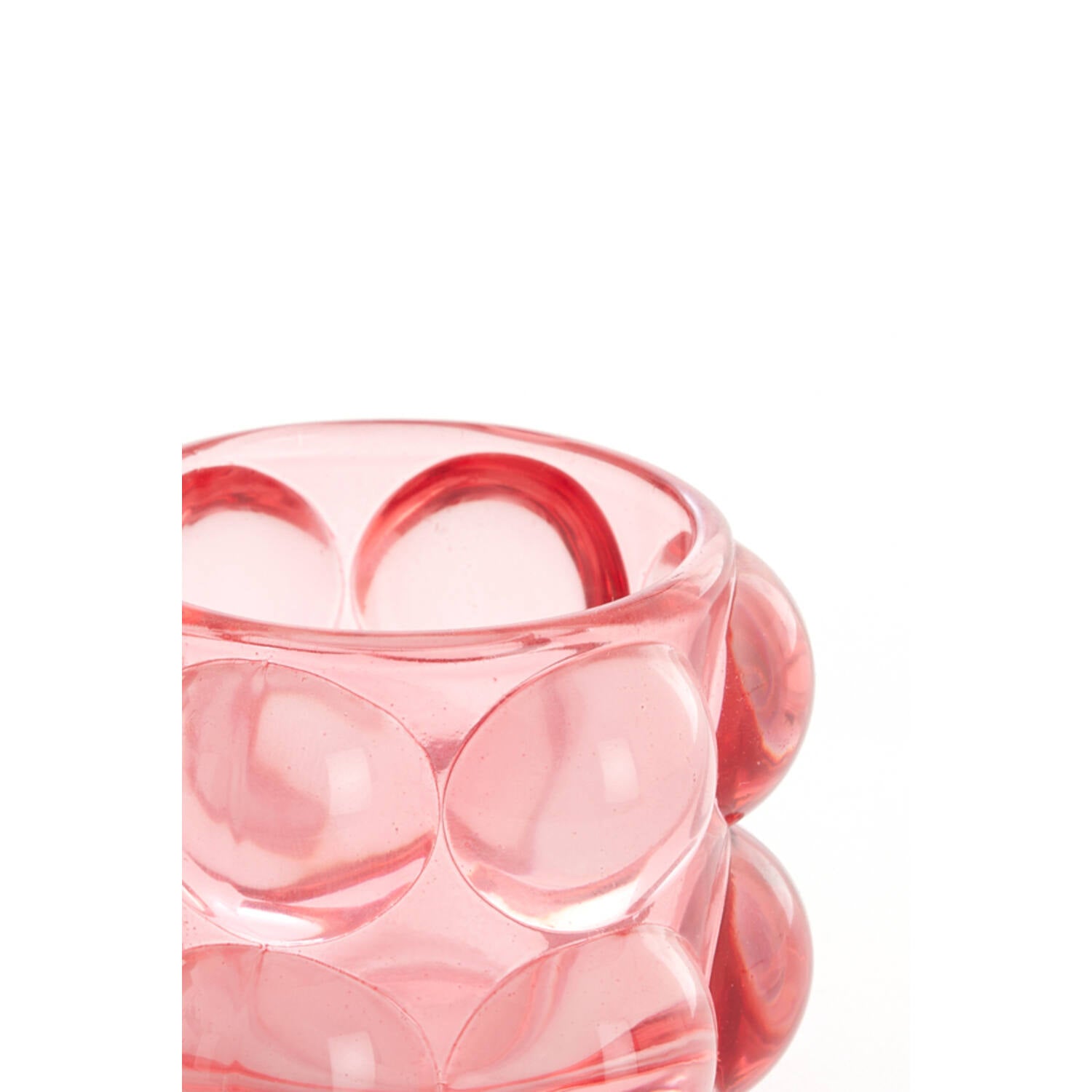 Bublini Pink Glass Light