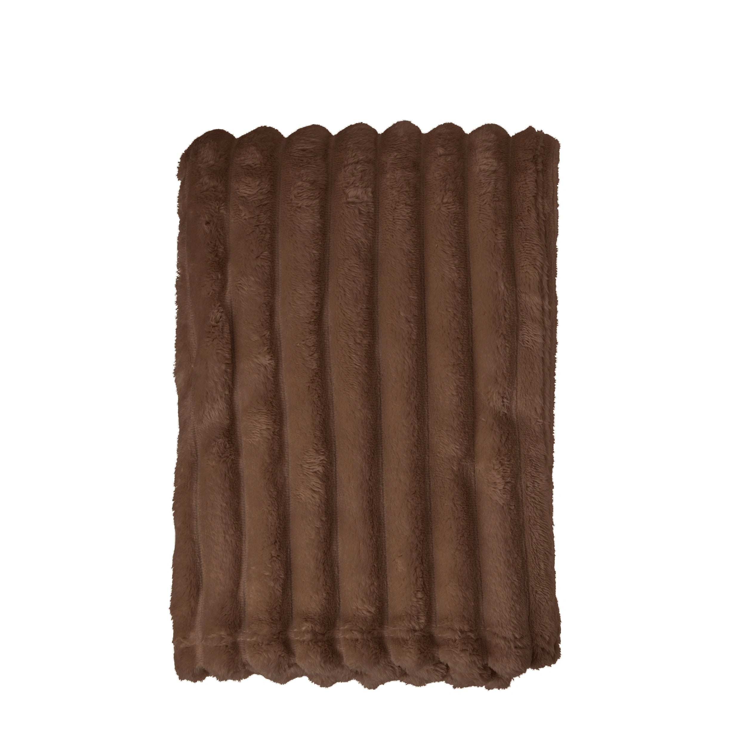 Isla Throw Brown