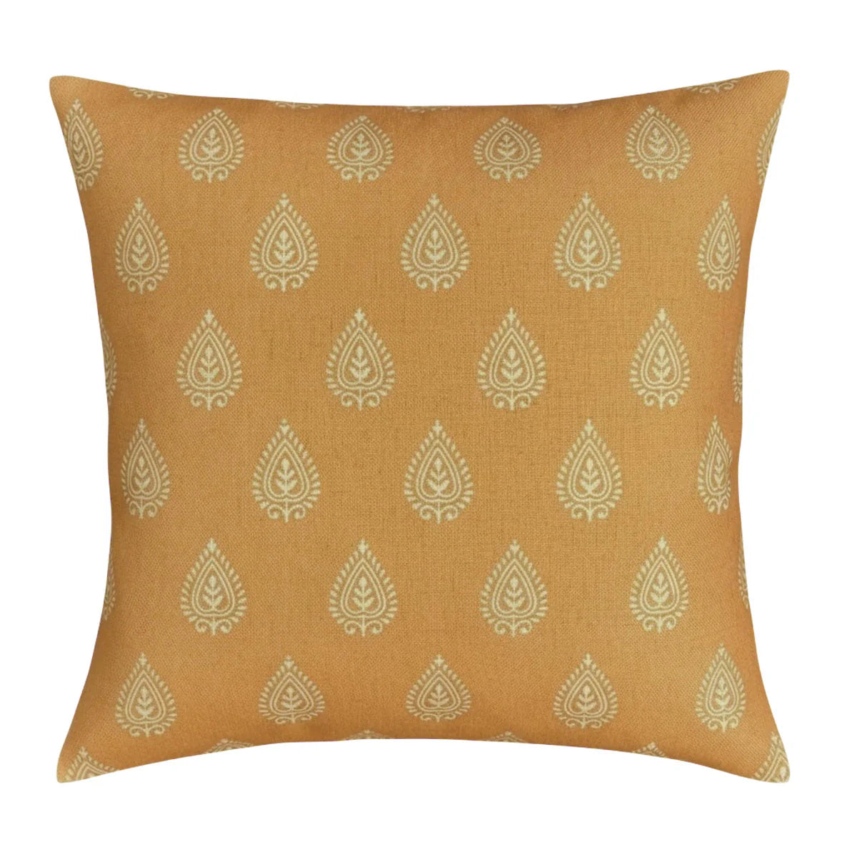 Royal India Ochre Cushion
