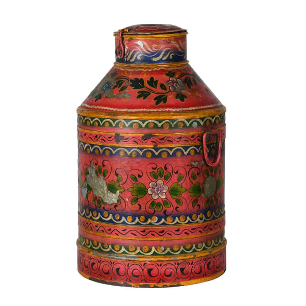 Antique Hand Painted Milk Pot