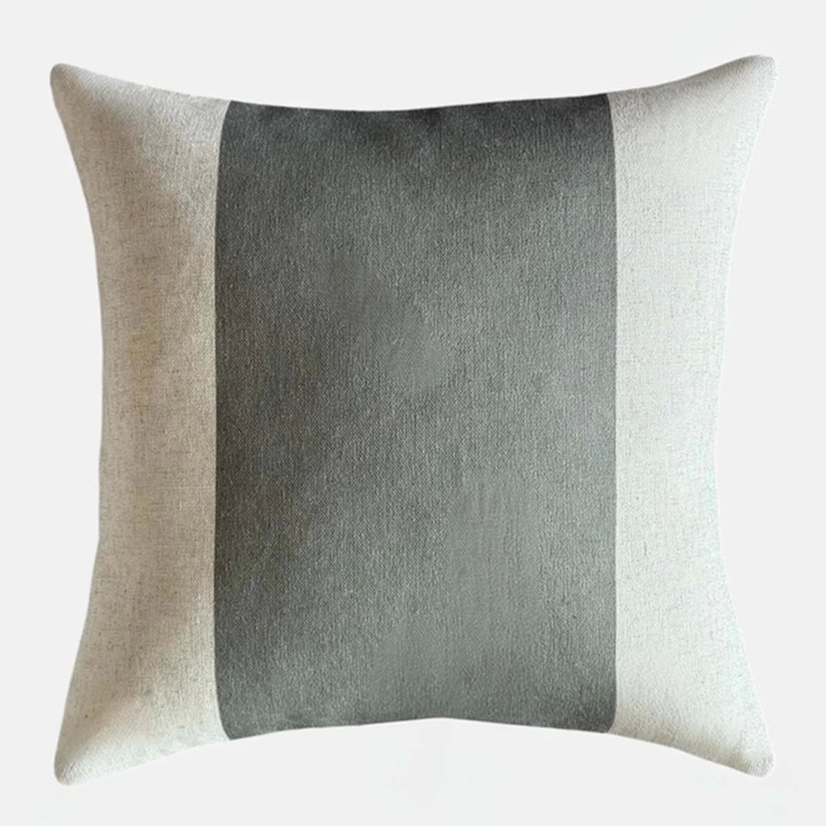 Atlantic Stripe Light Green Cushion