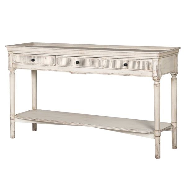 Gustavian Reeded Hall Table