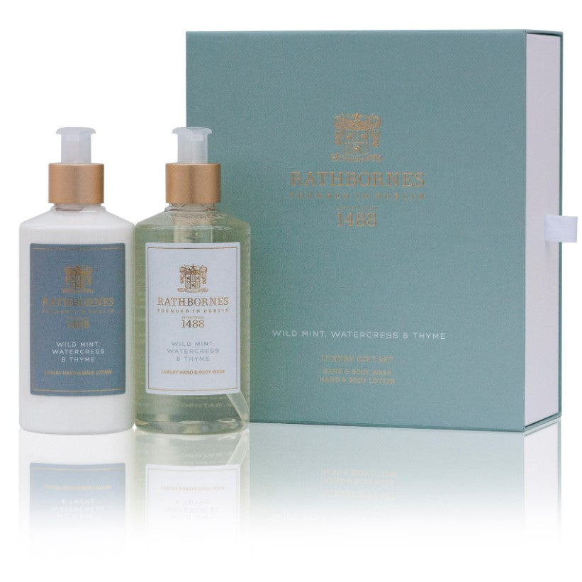 Rathbornes Bath & Body Gift Set-Luxury Wild Mint