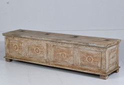 Antique Wooden Storage Bench/Table