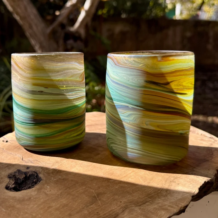 Hand Blown Glass from Hebron