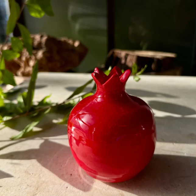 Handmade Ceramic Pomegranate
