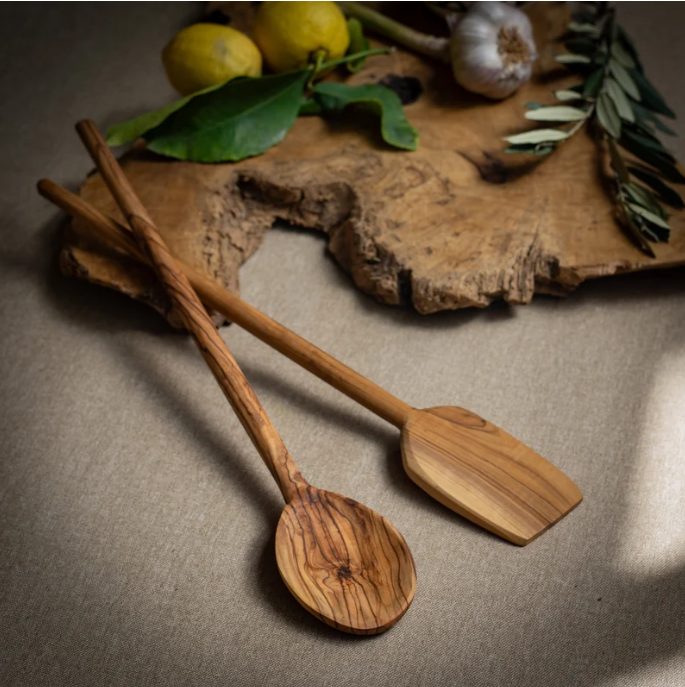 Olive Wood Spoon Set