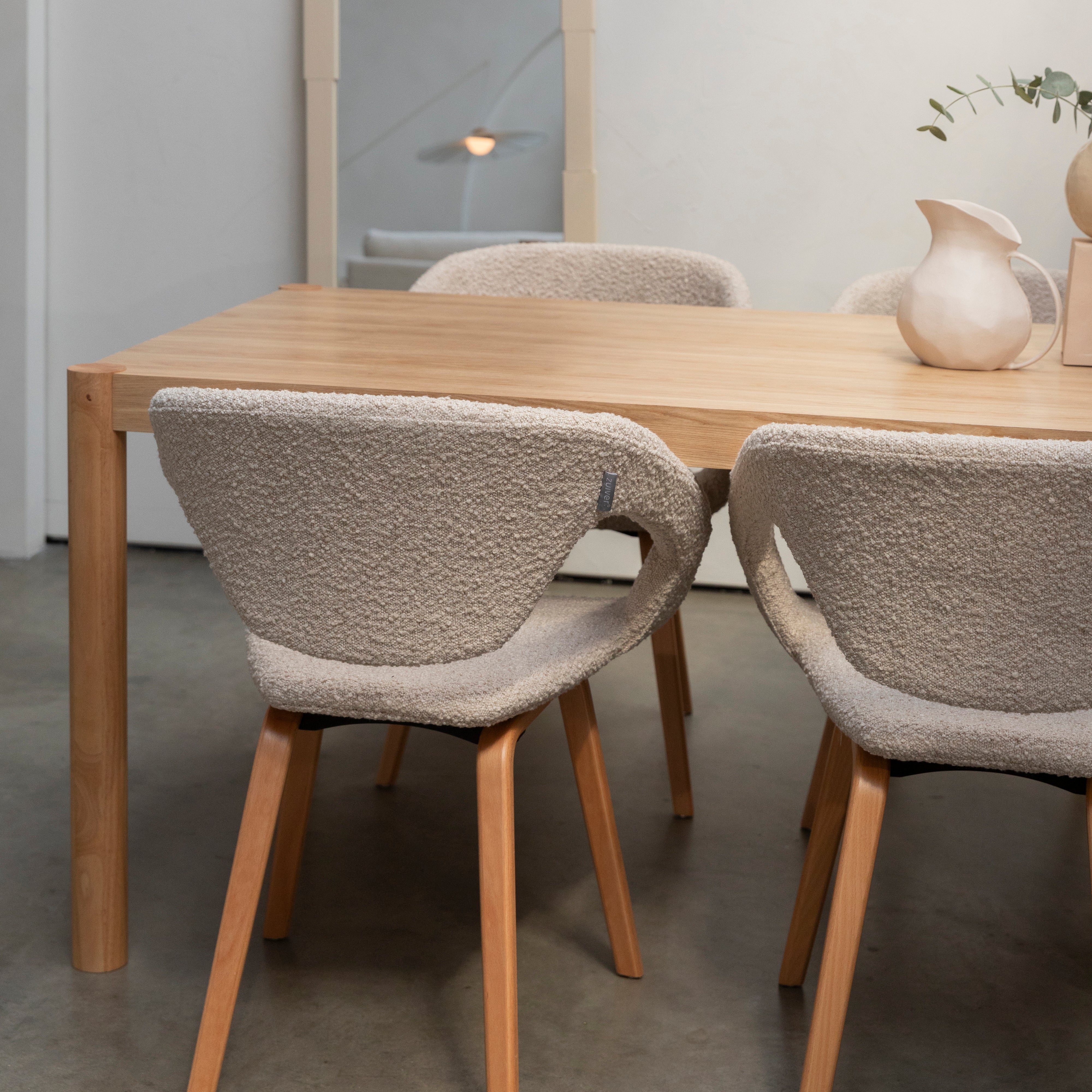 Ashley Natural Dining Table