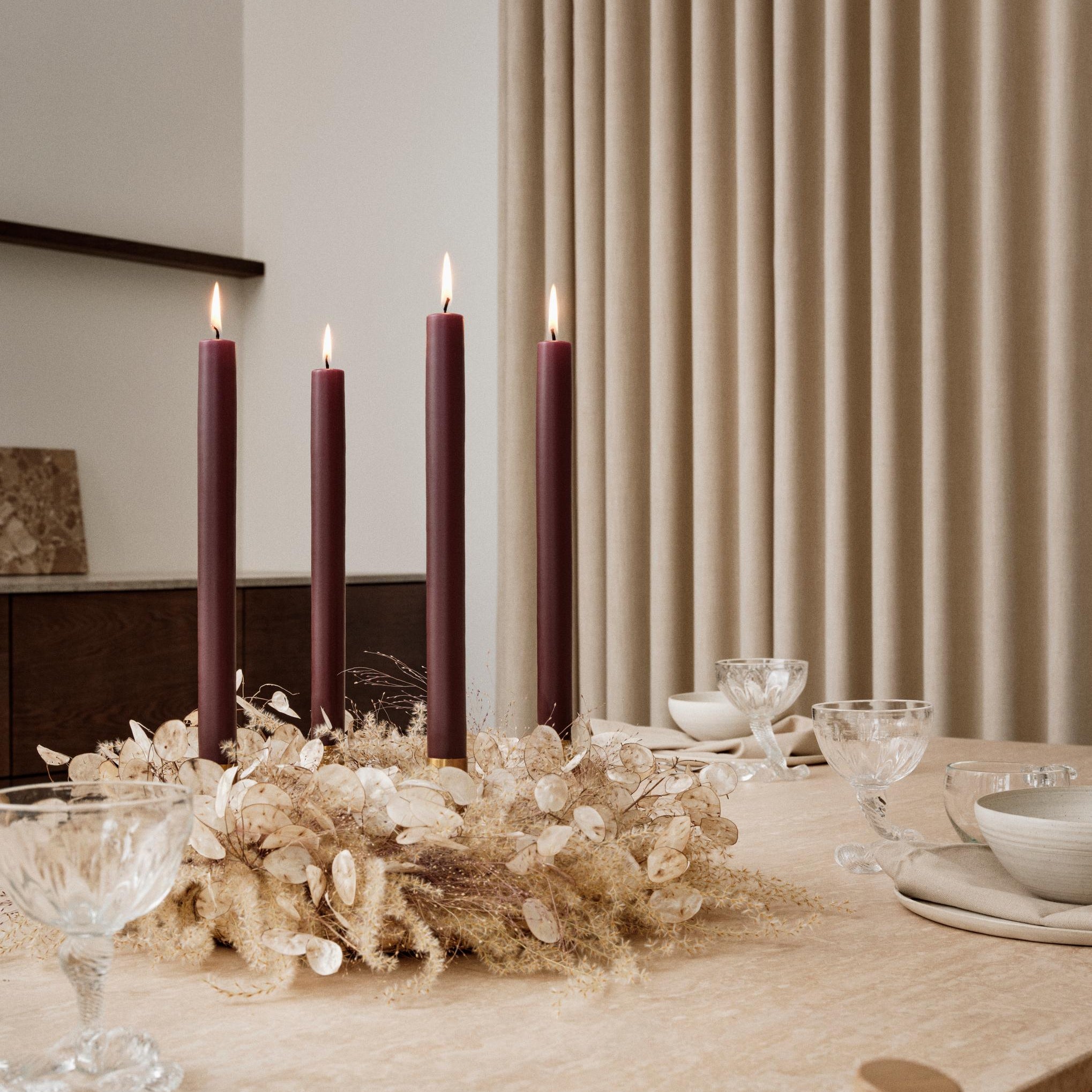 Ester & Erik: The Endless Taper Aubergine