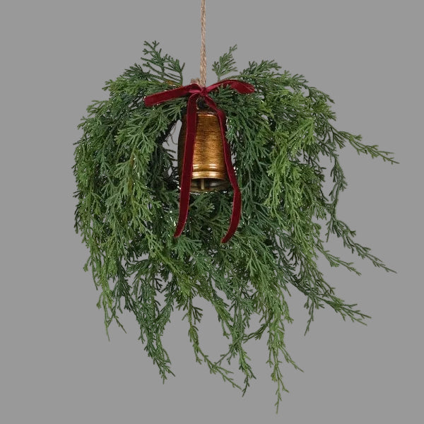 Pine Swag with Bell