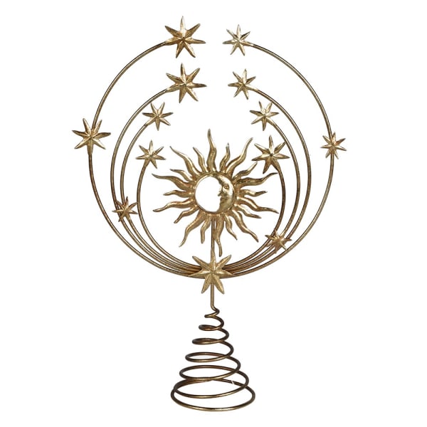 Sun Star Tree Topper