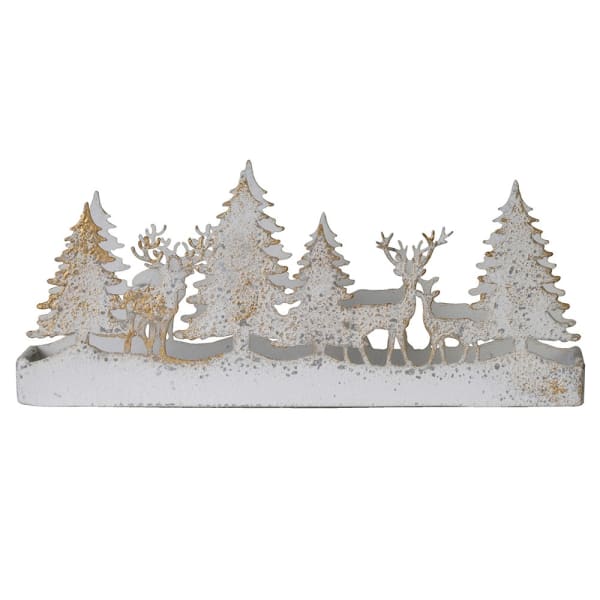 Reindeer Wilderness Candle Holder