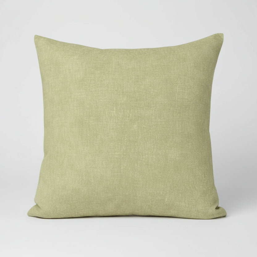 Plain Light Moss Cushion