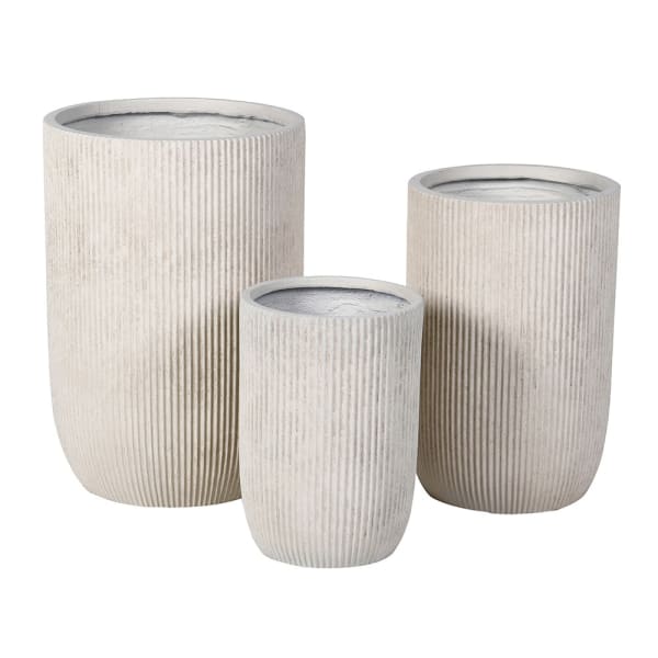 Ribbed Planters