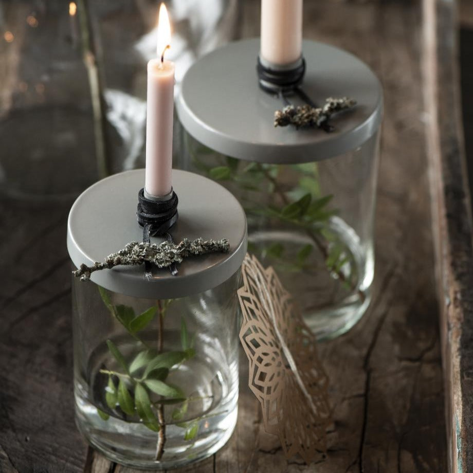 Jar for Mini Tapered Candles