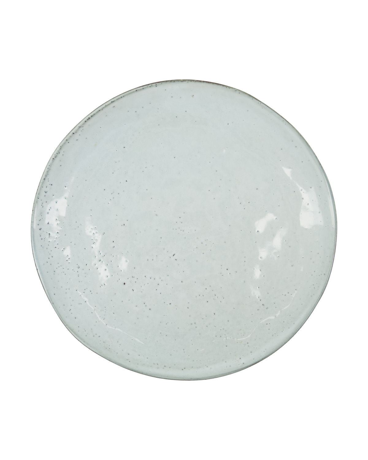 Rustic Dinner Plate Blue Grey