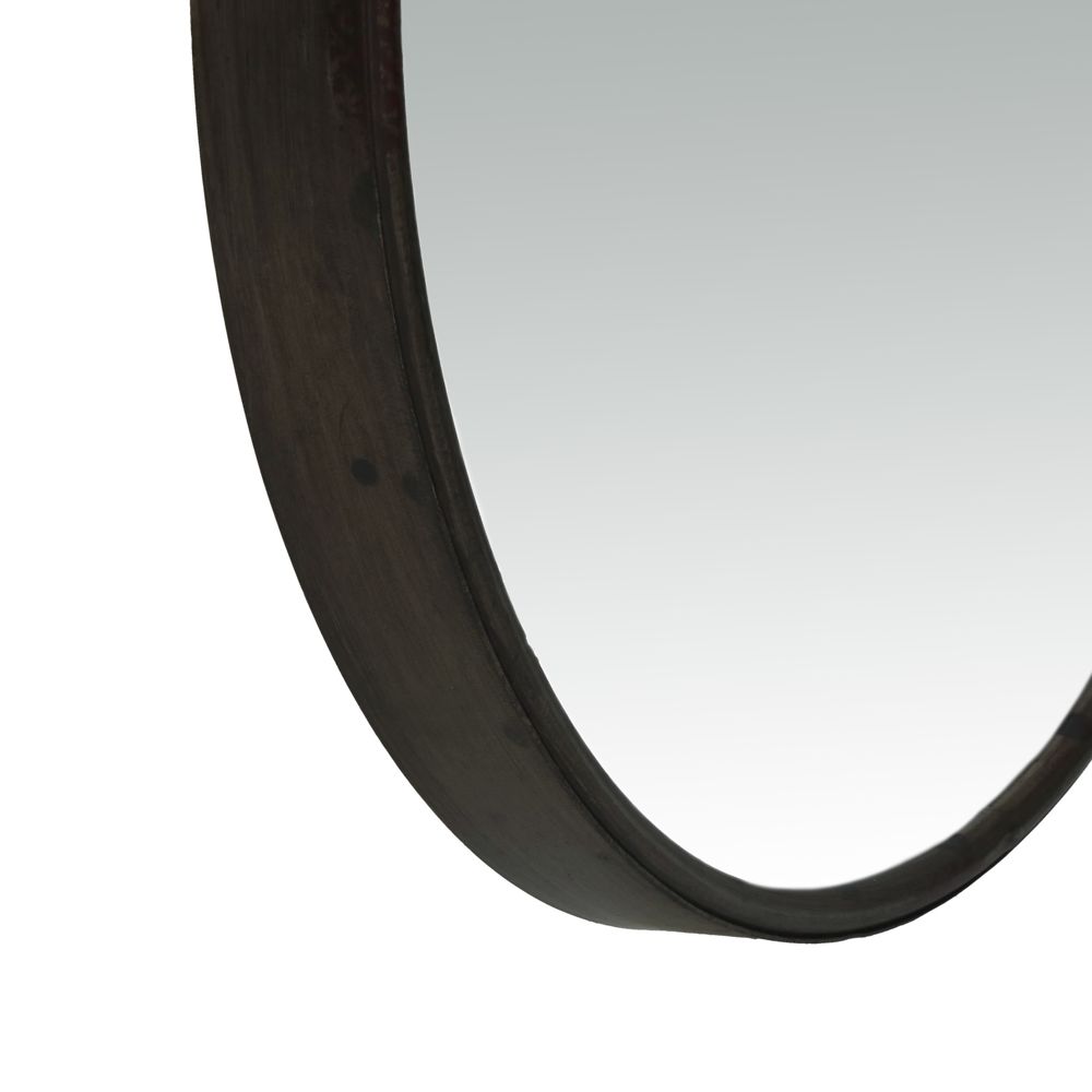 Medium Round Iron Mirror - 40cm