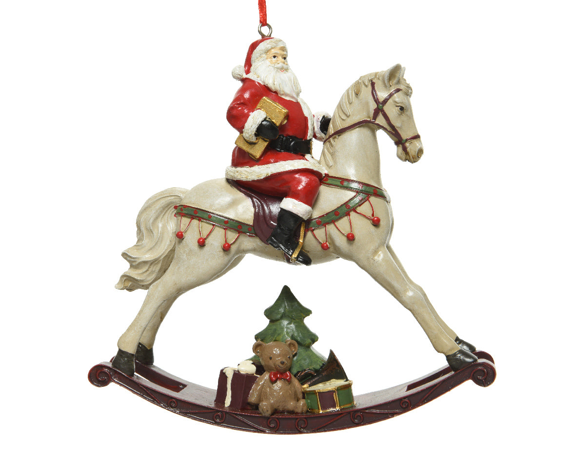 Vintage Christmas Rocking Horse