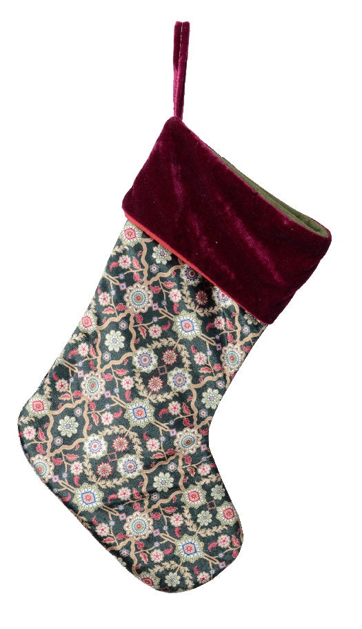 Velvet Hanging Stockings
