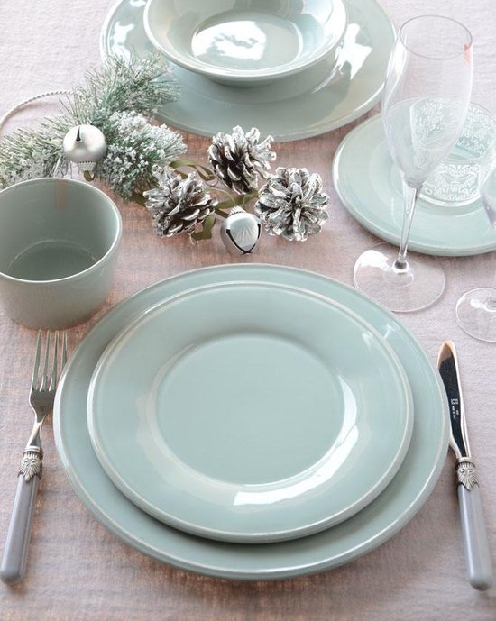 Sea Green Dinner Plate