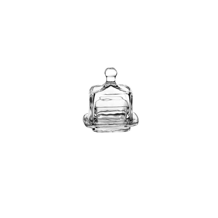 Small Glass Butter Dish