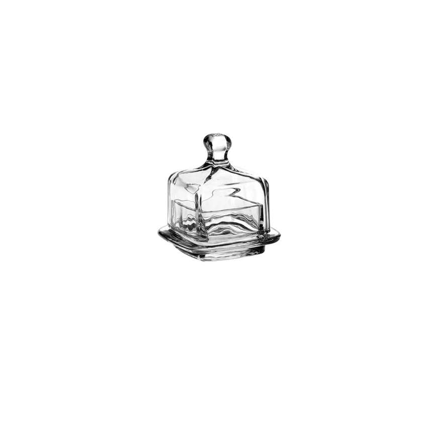 Small Glass Butter Dish