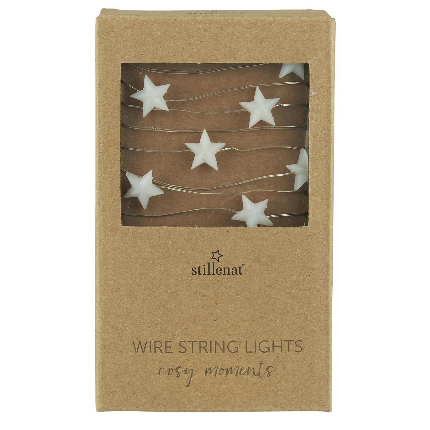 Wire String Lights with 40 Stars