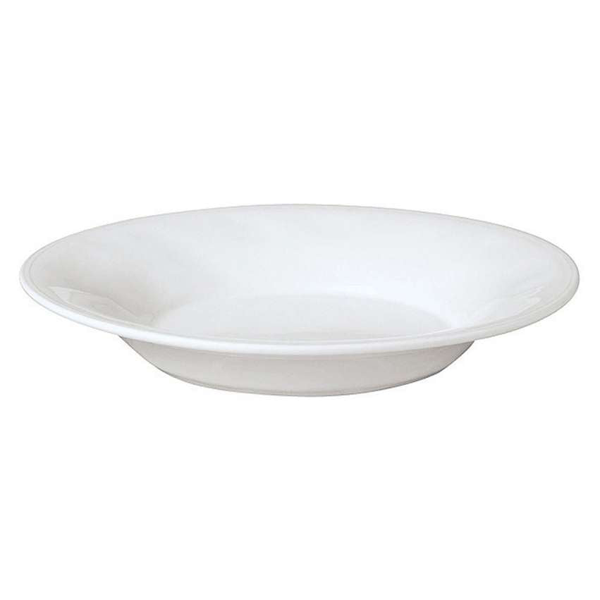 Constance White Pasta Plate