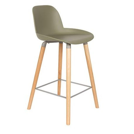 Moulded Counter Stool  (Assorted Colours)