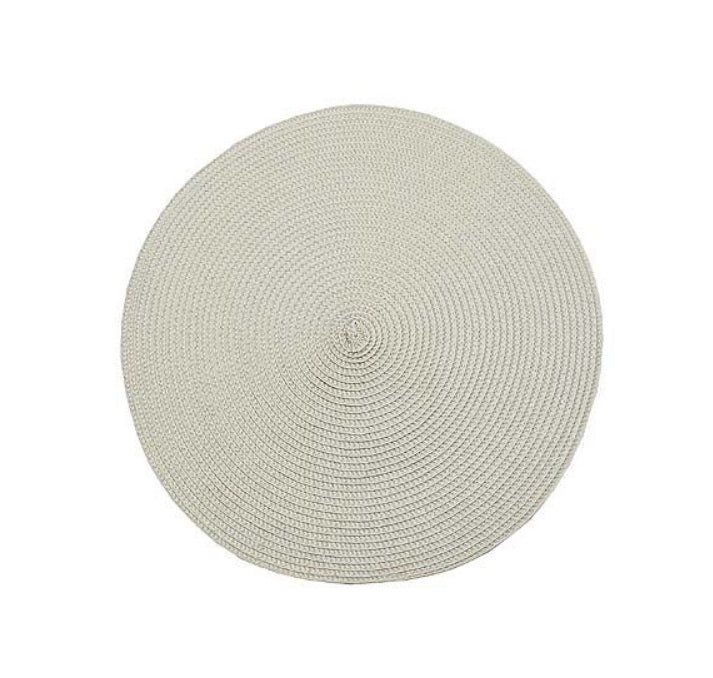 Ribbed Round Placemat
