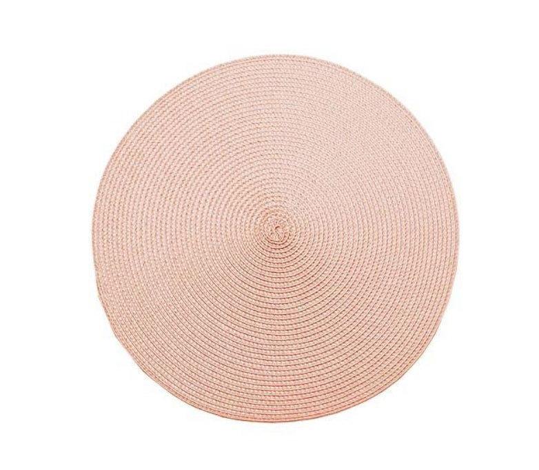 Ribbed Round Placemat