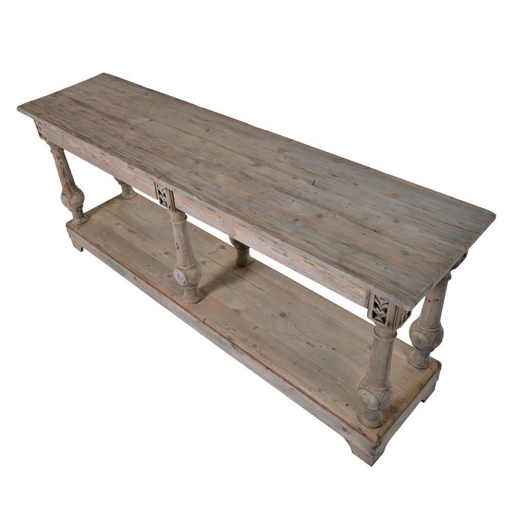 Classic Reclaimed 2 Drawer Console