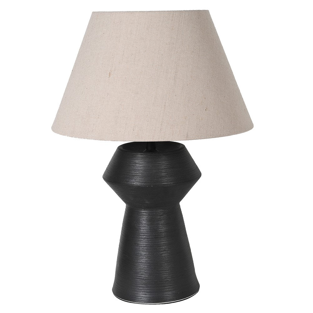 Black Tapered Lamp