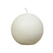 6cm Ball Candle-Assorted Colours