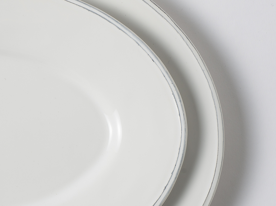 Constance White Dinner Plate