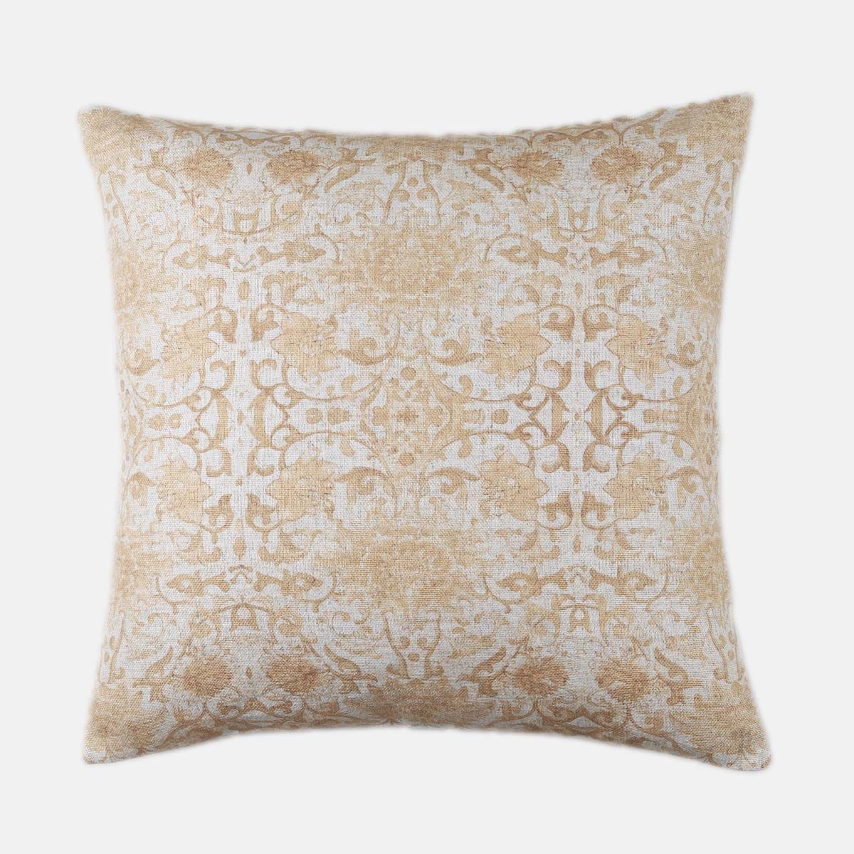 Mellow Yellow Patterned Cushion